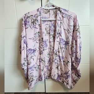 Flowy shall/cardigan